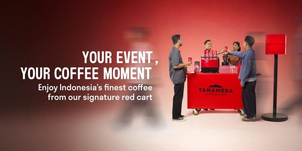 Tanamera Coffee promotional banner